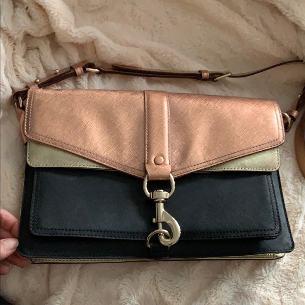 Rebecca Minkoff metallic bag